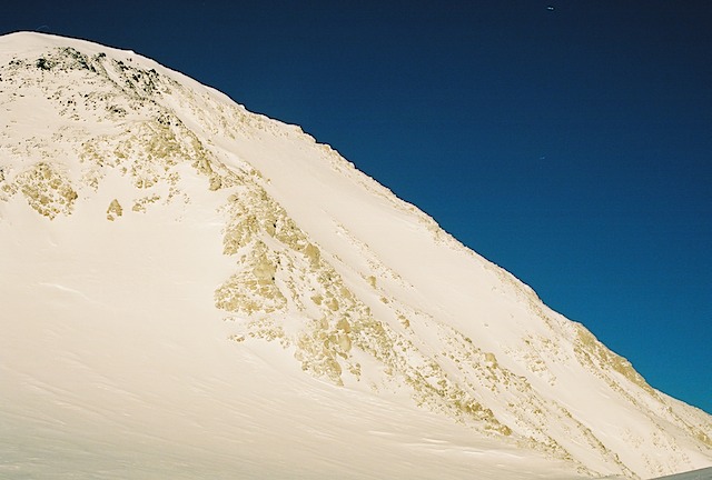 East from High Camp