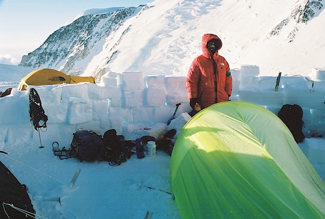 Ryan at High Camp