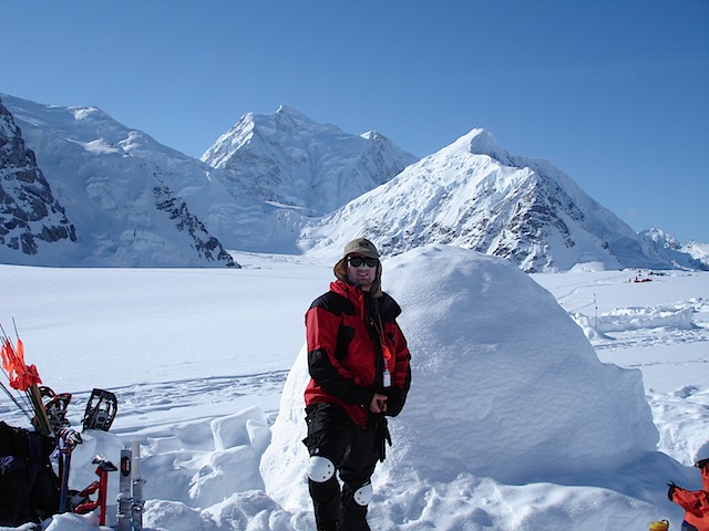 Chuck at Camp I
